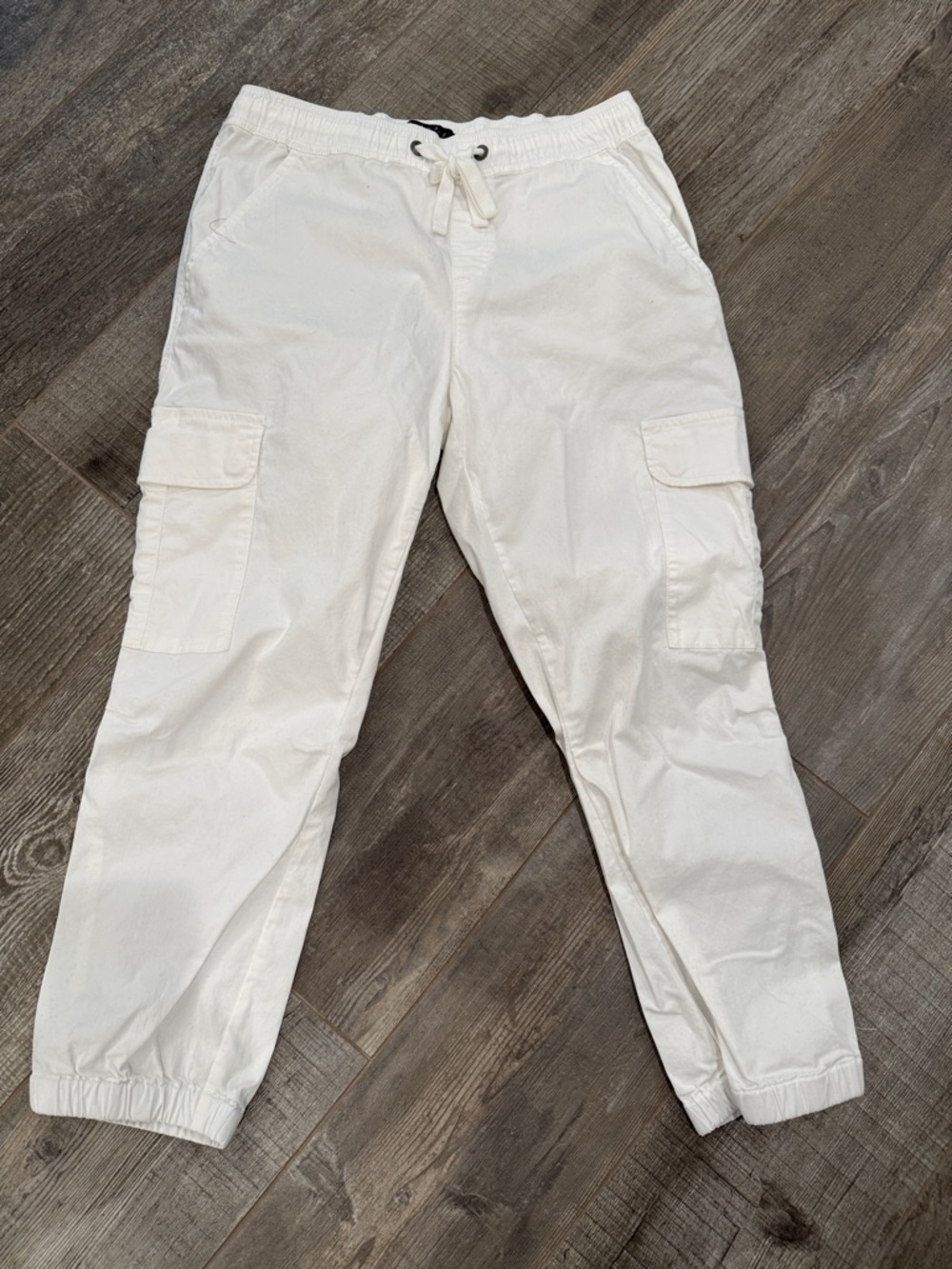 Sanctuary White Cargo Jogger Pants size 31